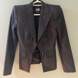 Dolce and Gabbana structures blazer - 36